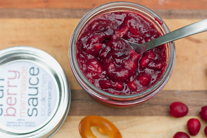Use It or Lose It! Cranberry Marmalade Sauce